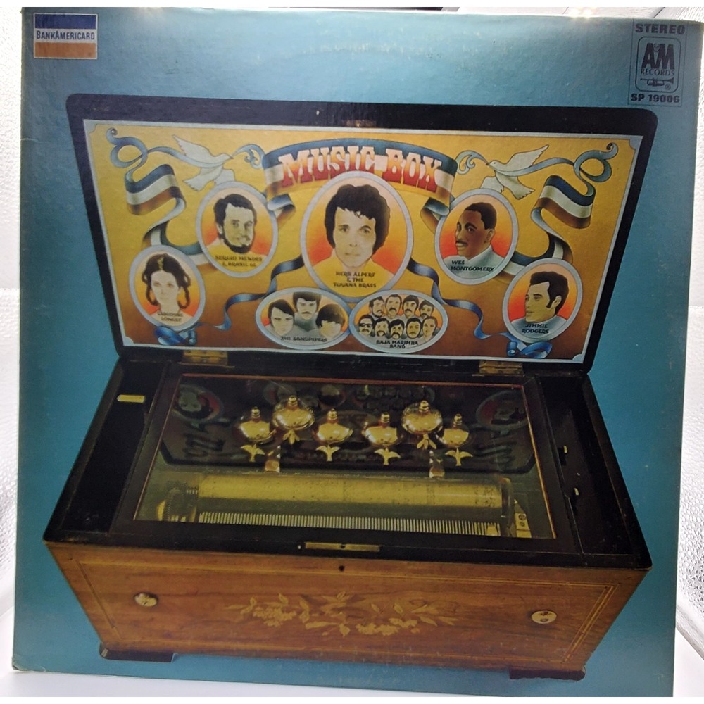 Music Box * Herb Alpert * Promo Vinyl Album Record * 1969